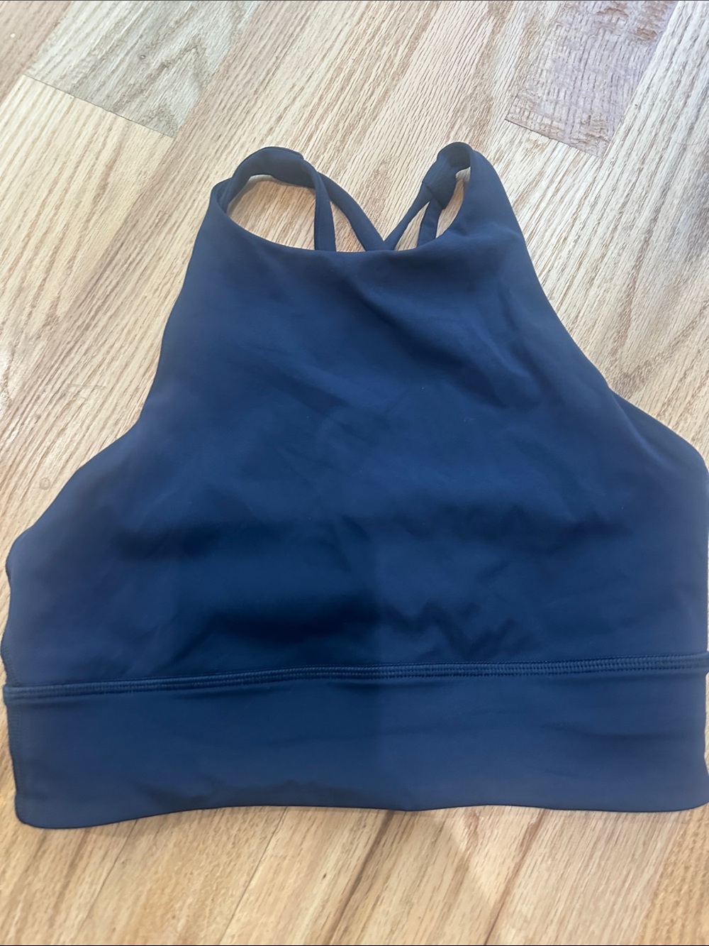 Women's Lululemon High-Neck Sports Bralette - Black